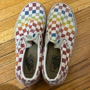 Vans, Rainbow, Size 7.5 Women